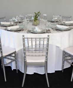 aluguer de mesa redonda para 8 pessoas