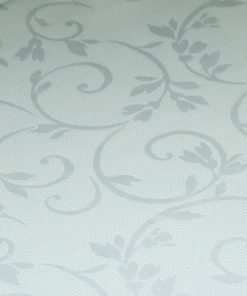 guardanapo de mesa branco arabesco