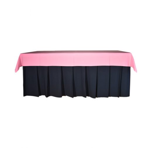 aluguet de toalhas retangulares cor de rosa